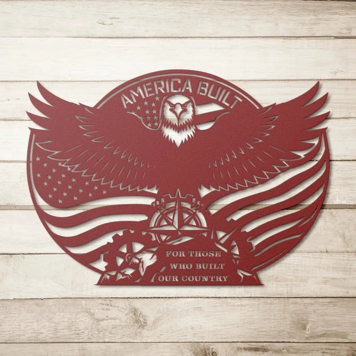 America_Built_Eagle_Metal_Wall_Art_Red_Simple_Wood_BKGD_Mockup_15518141