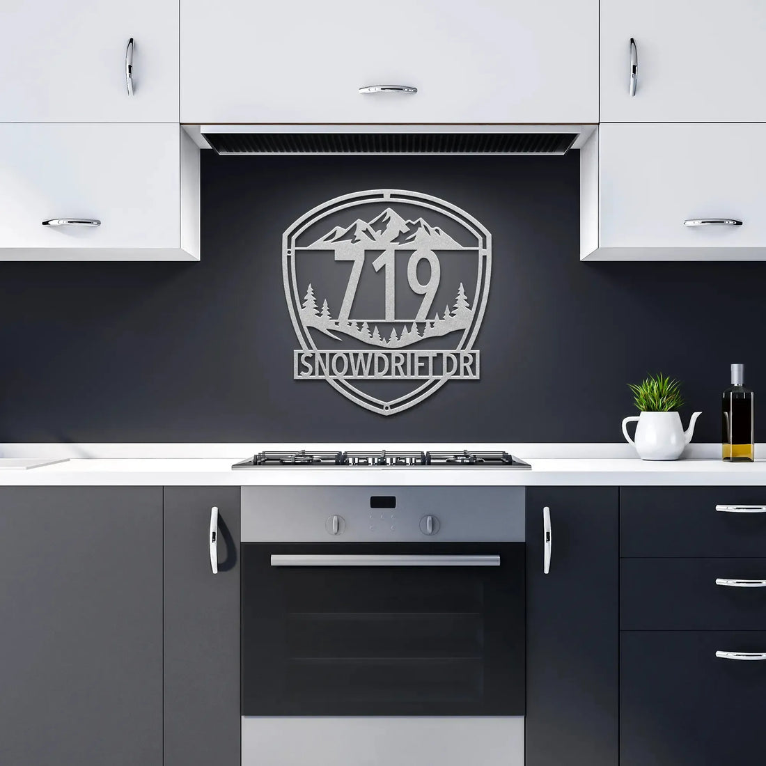 Custom_Snowy_Mountain_Shield_Address_Sig_Silver_Dark_Kitchen_Mockup_15387391