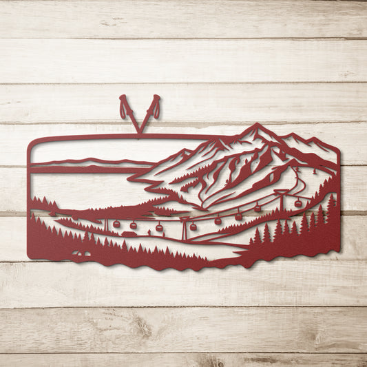 Lake_Resort_Metal_Wall_Art_Red_Simple_Wood_BKGD_Mockup.png
