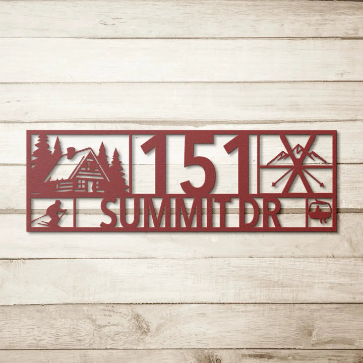 Summit_Custom_Mountain_Address_Sign_Red_Simple_Wood_BKGD_Mockup_15387676