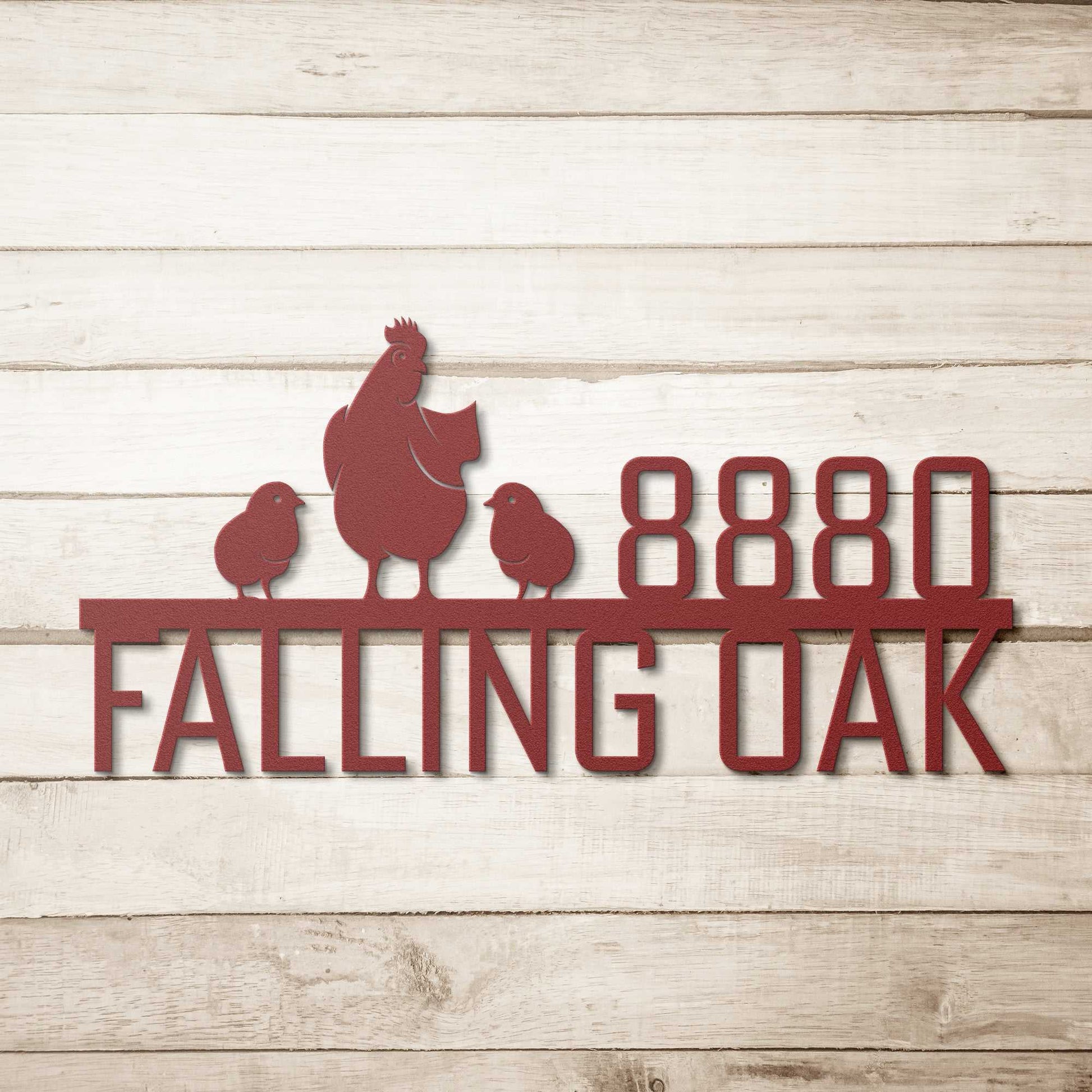 Outdoor Address Art
