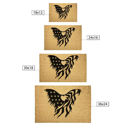 Patriotic Welcome Mat