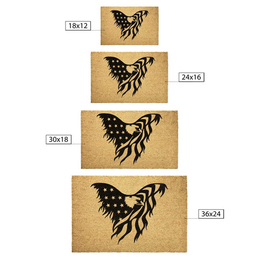 Patriotic Welcome Mat