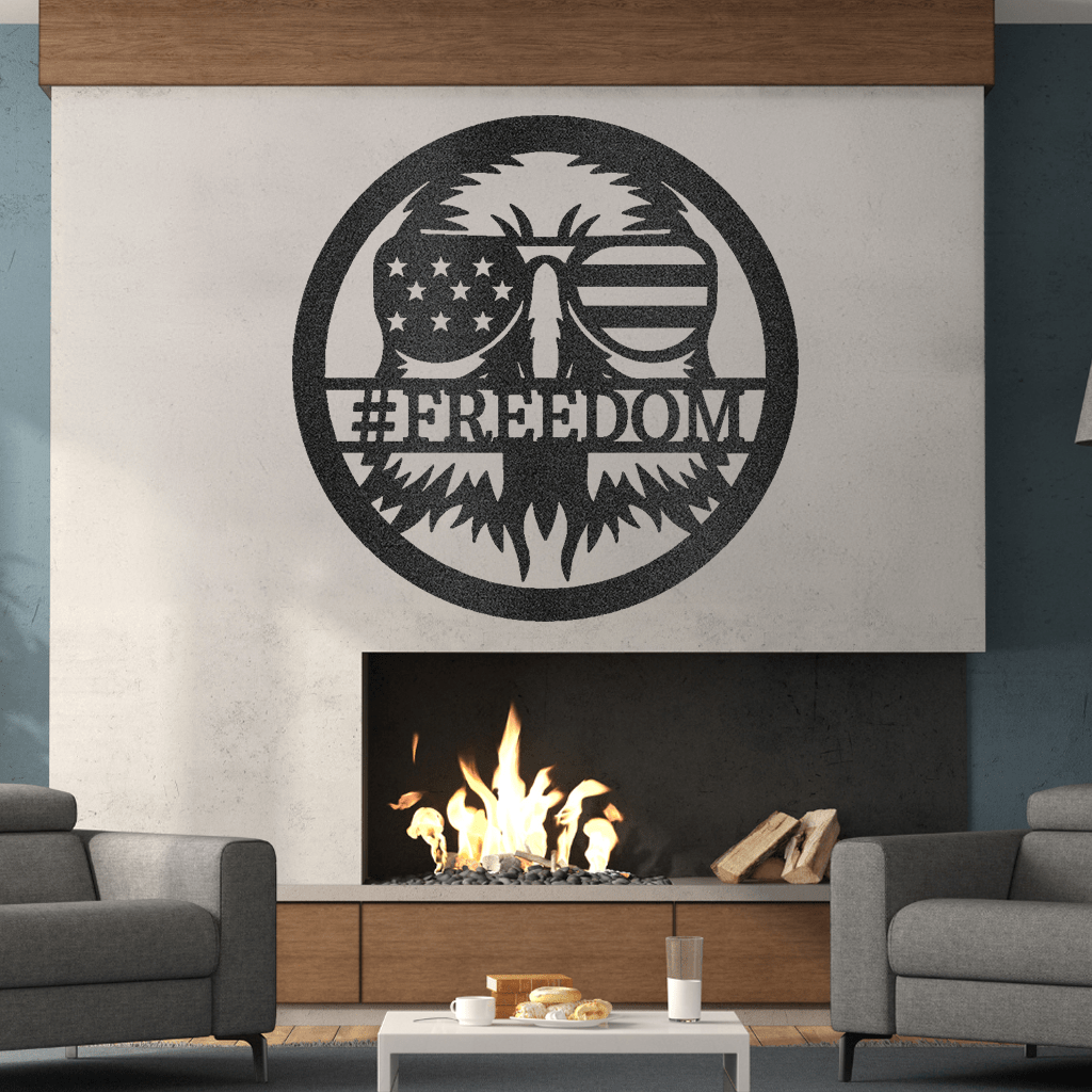 Eagle Monogram Sign