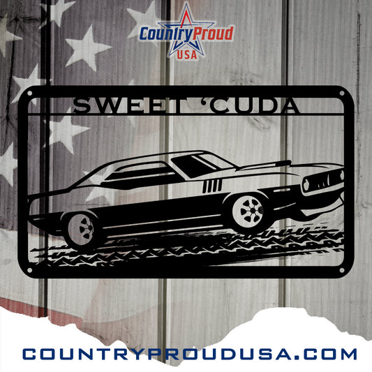 Custom Car Metal Art