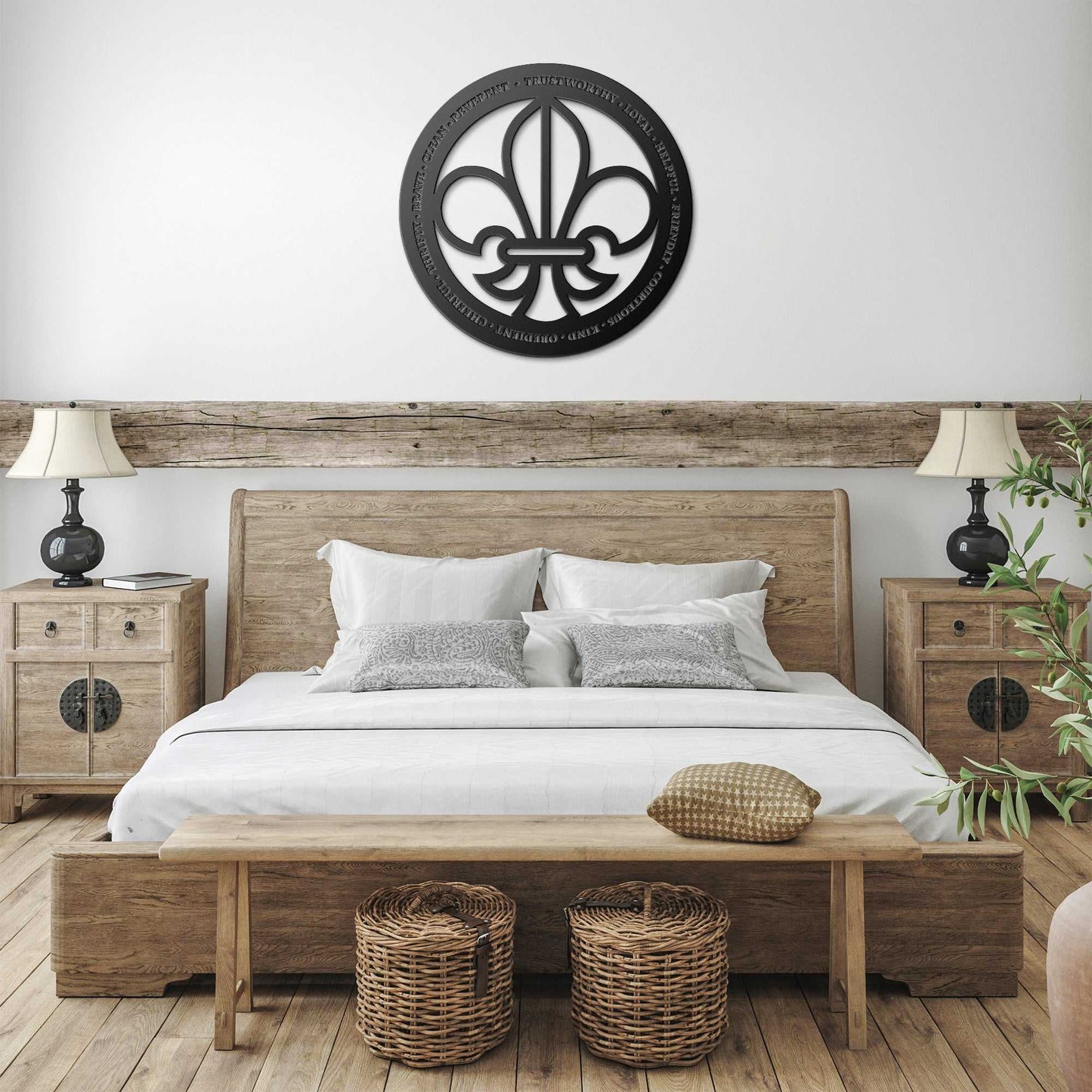 Boy Scout Law Circle - Country Proud USA