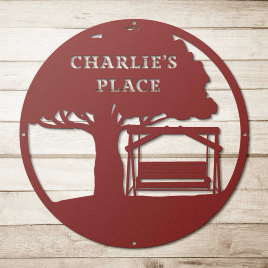 Charlie's Place Tree with Swing