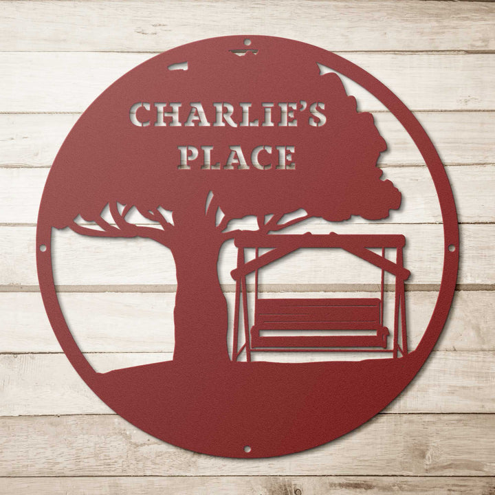 Charlie's Place Tree with Swing