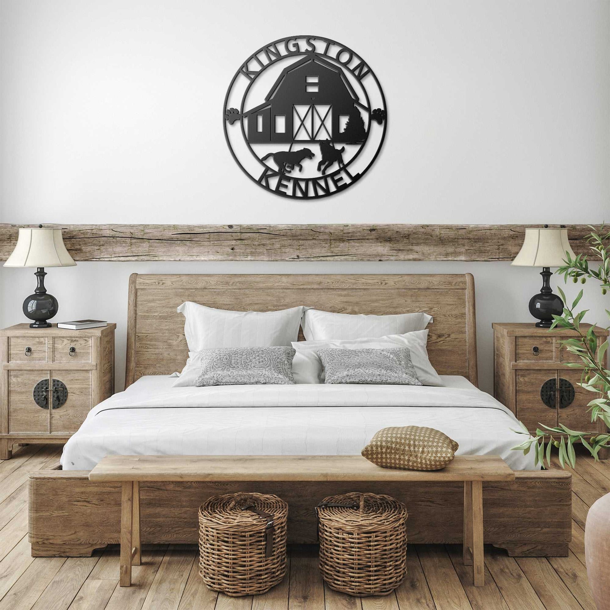 Dog Lovers' Metal Wall Art