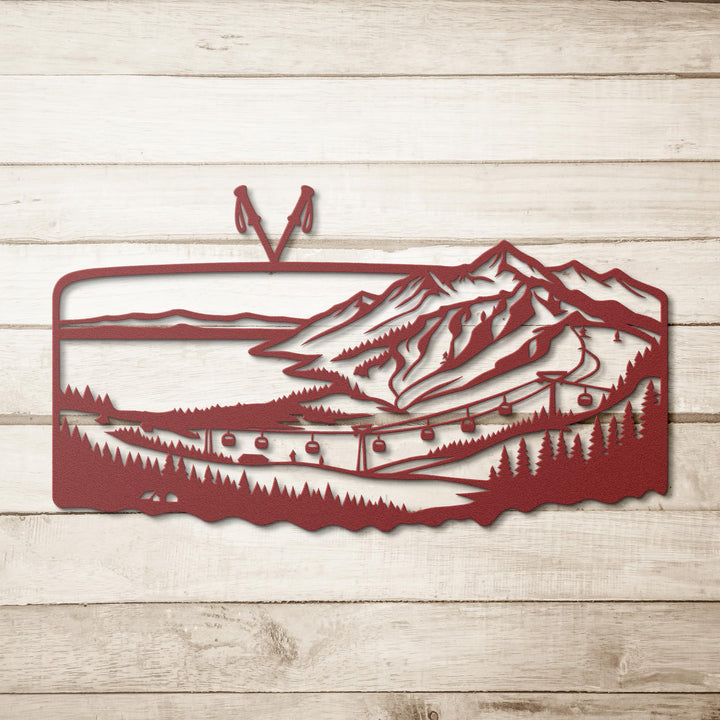 Lake_Resort_Metal_Wall_Art_Red_Simple_Wood_BKGD_Mockup.png