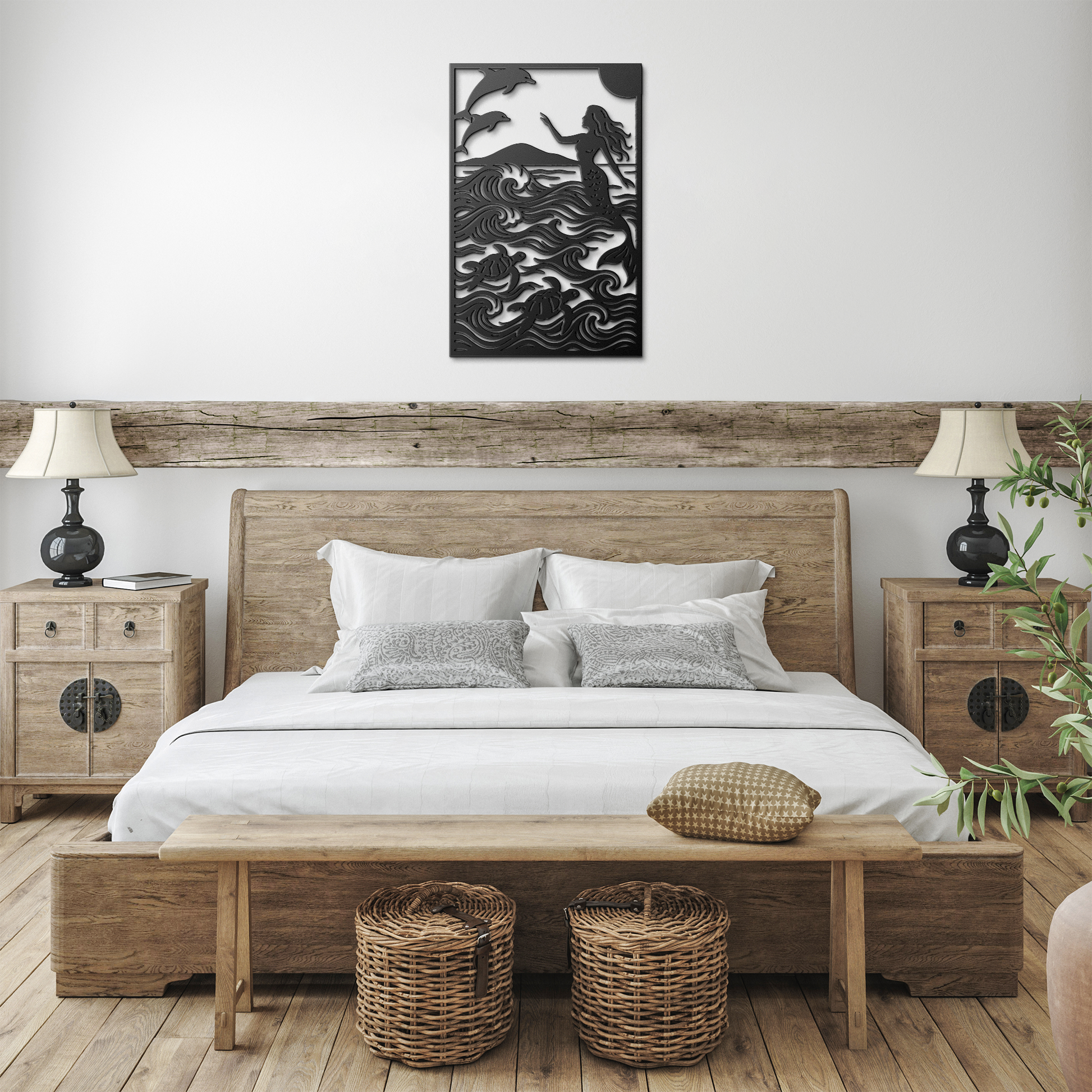 Mermaid__Dolphins_Metal_Wall_Art_with_S_Black_Farmhouse_Bedroom_Mockup.png