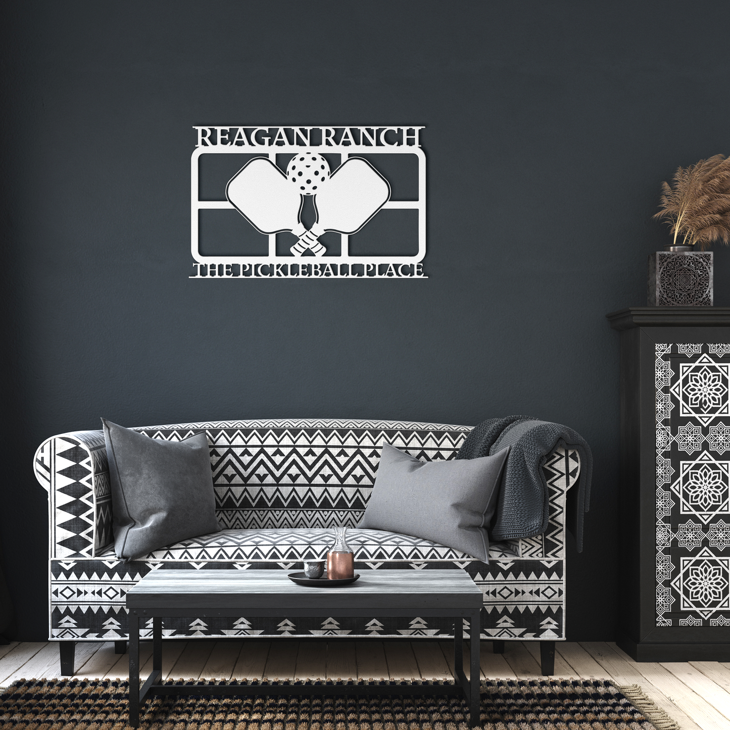 Paddles & Ball Pickleball Wall Art - Country Proud USA