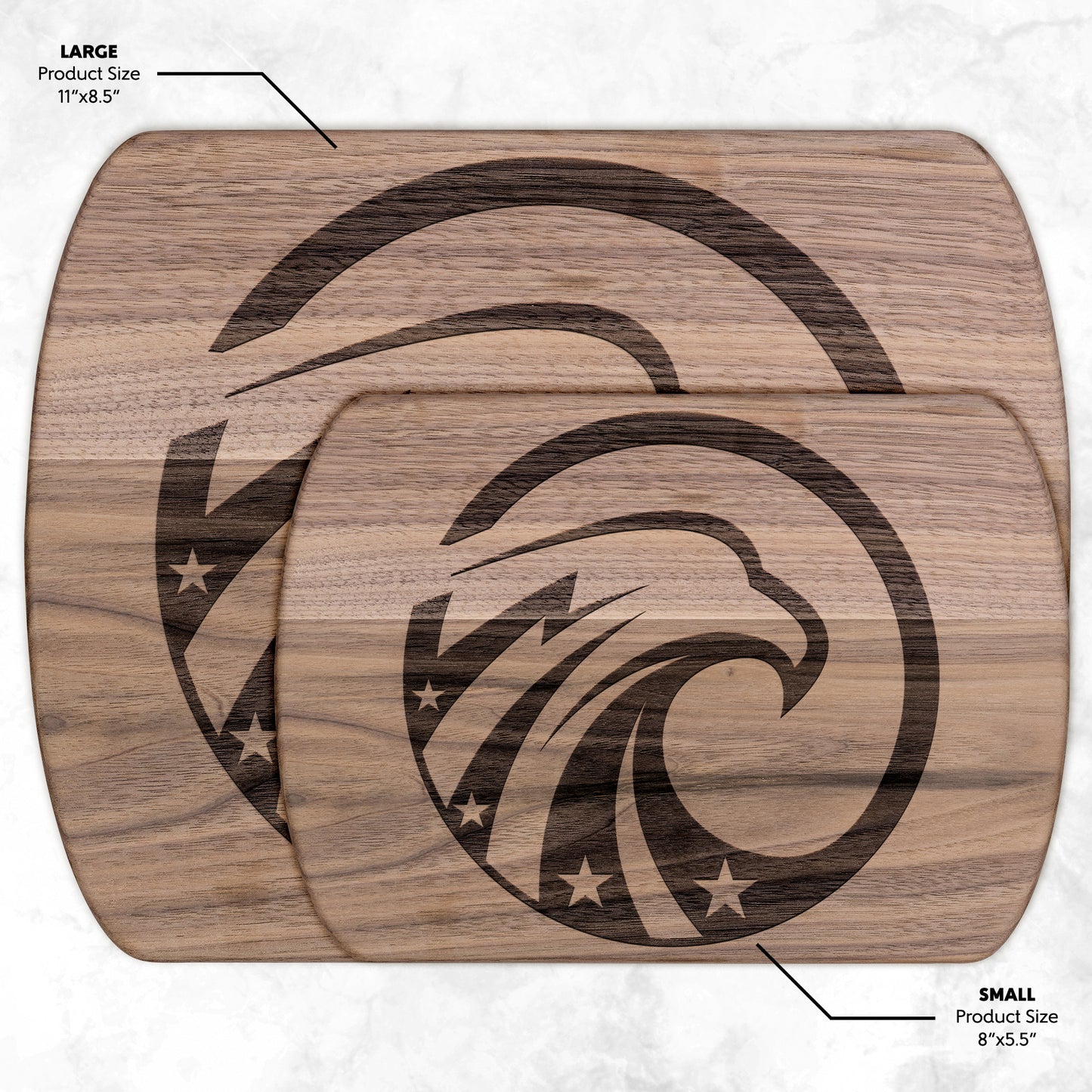 USA Eagle with Stars Cutting Board - Country Proud USA