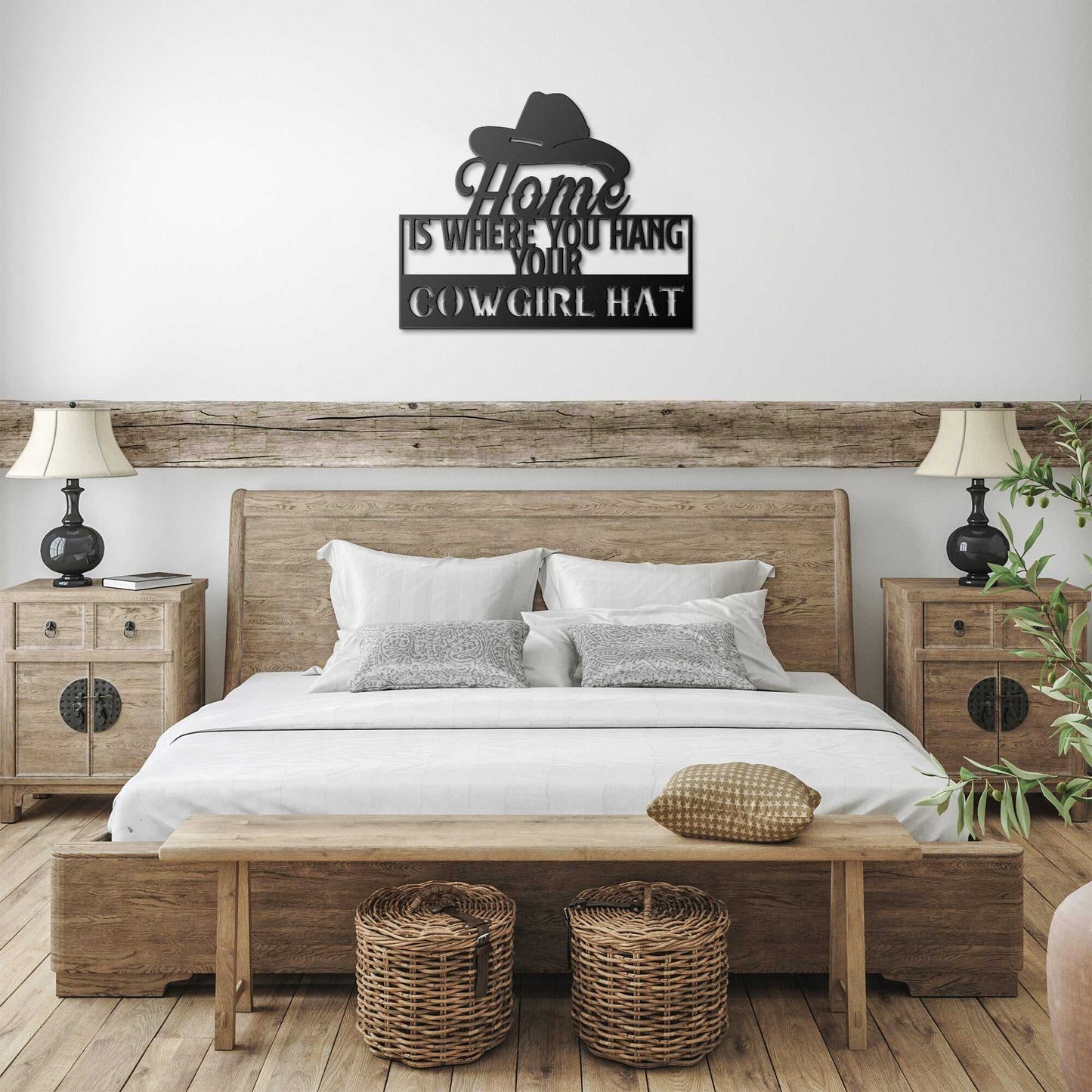 Home is Where You Hang Your Cowgirl Hat - Country Proud USA
