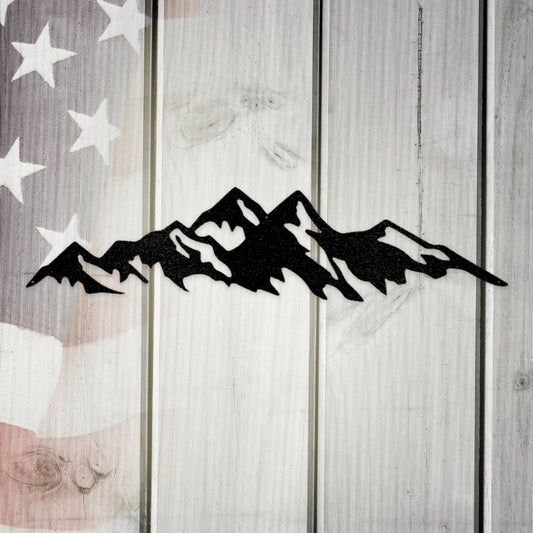 Mountain Ridge Metal Wall Art Classic Art Piece