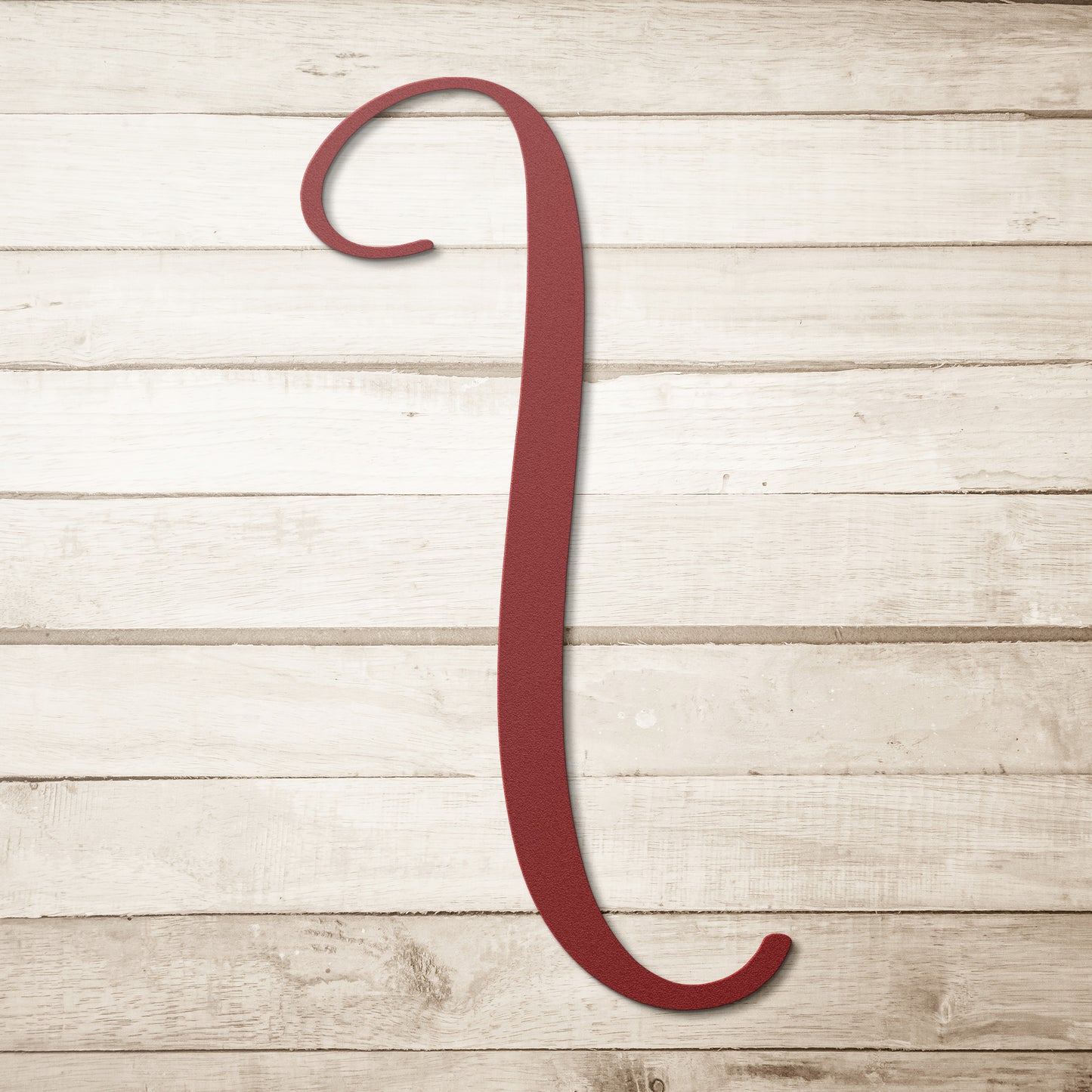 Script Letter I, Your Initial - Country Proud USA