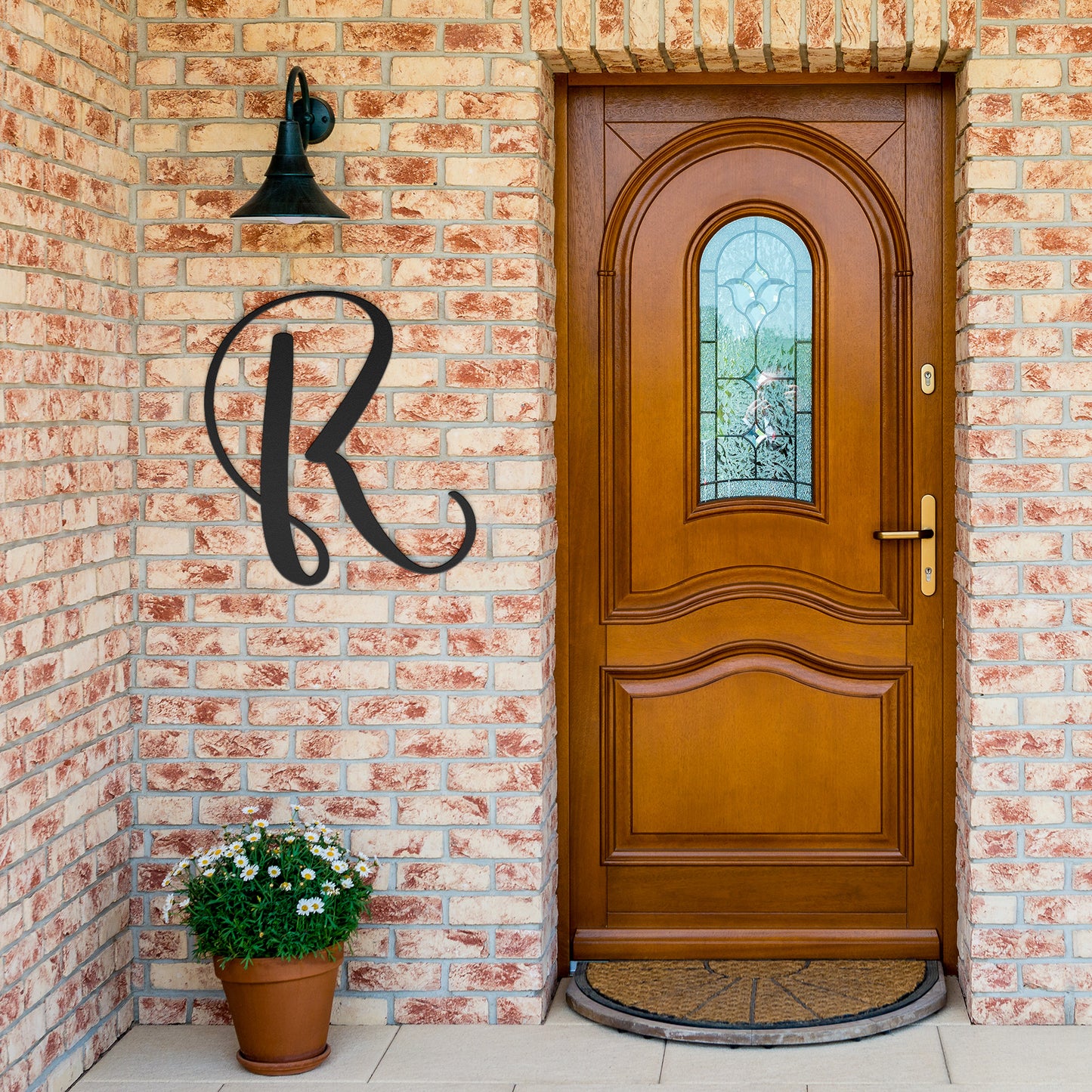 Script Letter R, Your Initial - Country Proud USA