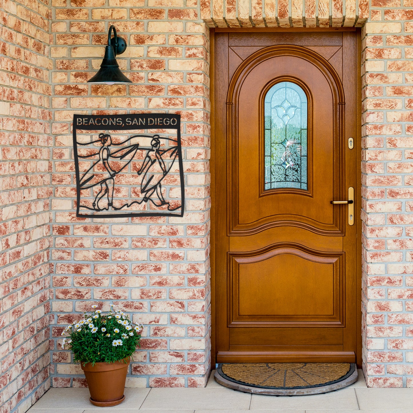 Surfing Duo Surf - Country Proud USA