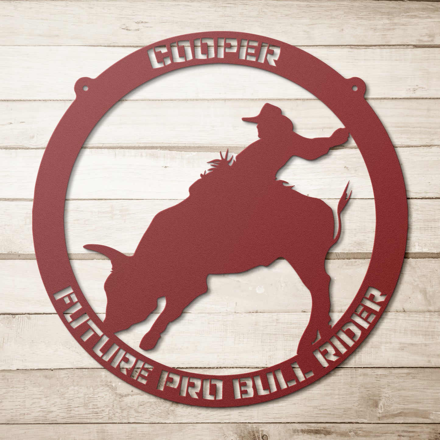 USA PBR Name Circle Monogram - Country Proud USA