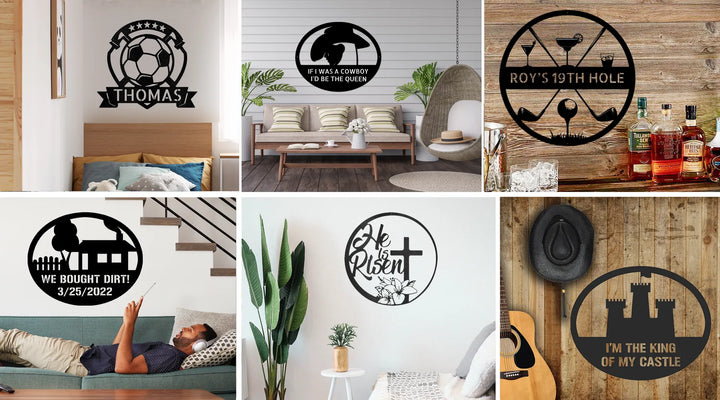 Creative Ways to Use Metal Wall Art in Your Home Decor