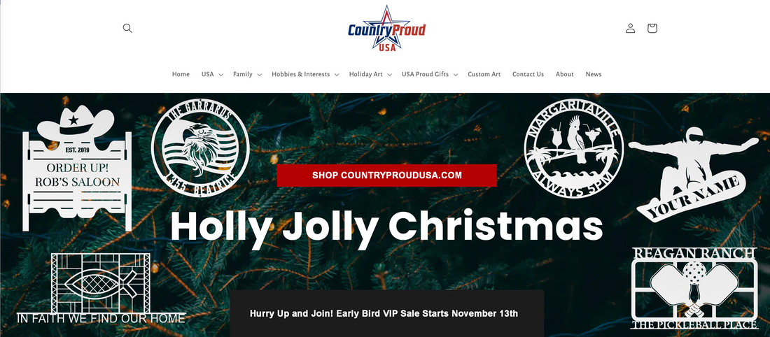 Shop Now, Chill Later: No BFCM Rush at CountryProudUSA.com