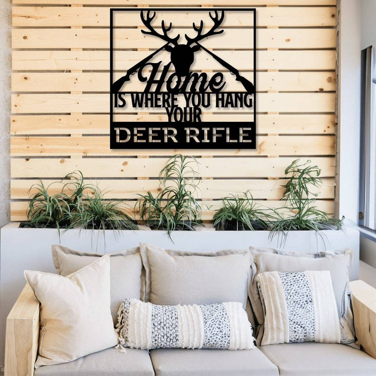 Home is where you hang your deer rifle