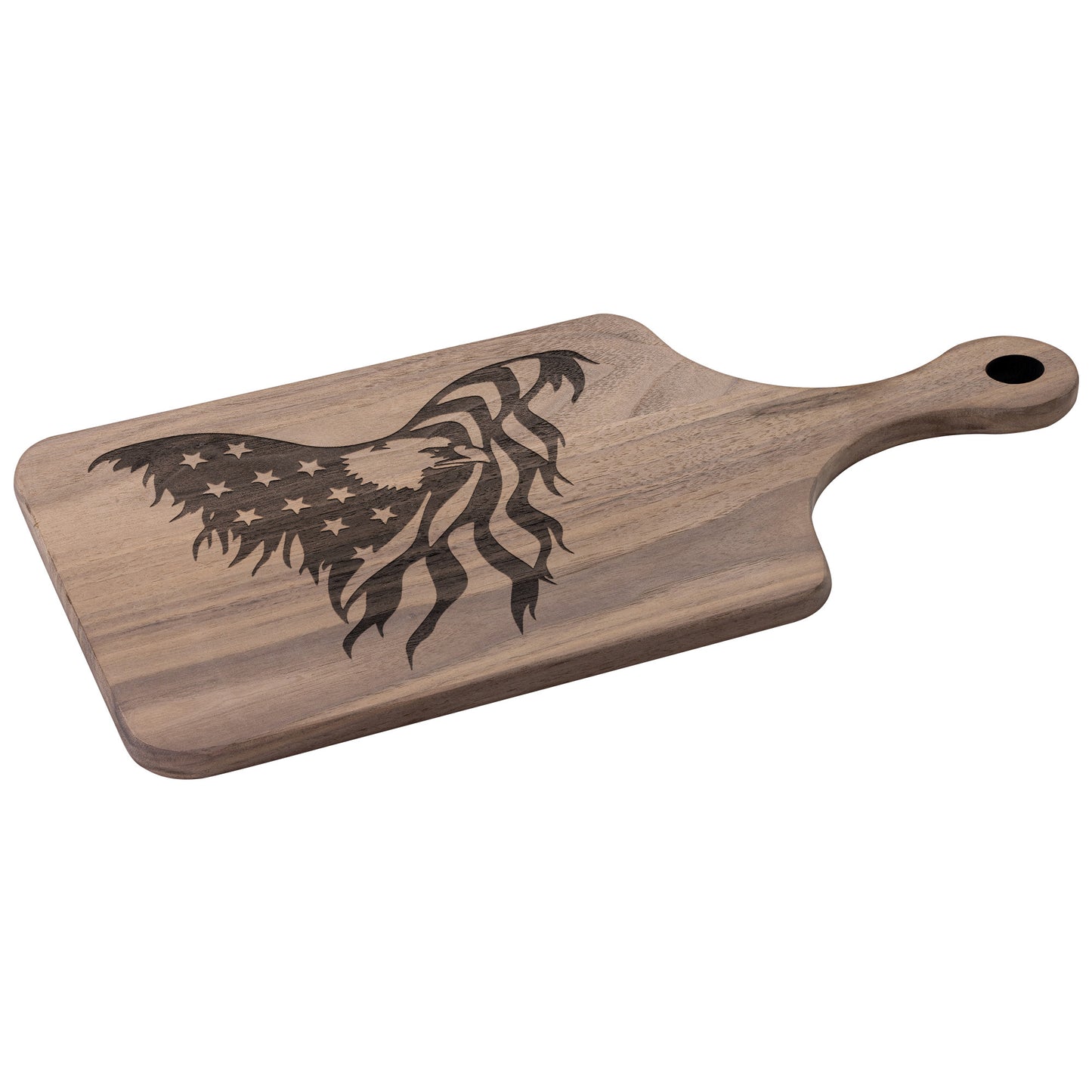 America Eagle Hardwood Paddle Cutting Board
