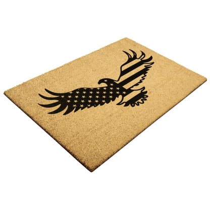 America Flying Eagle with Stars Coir Doormat