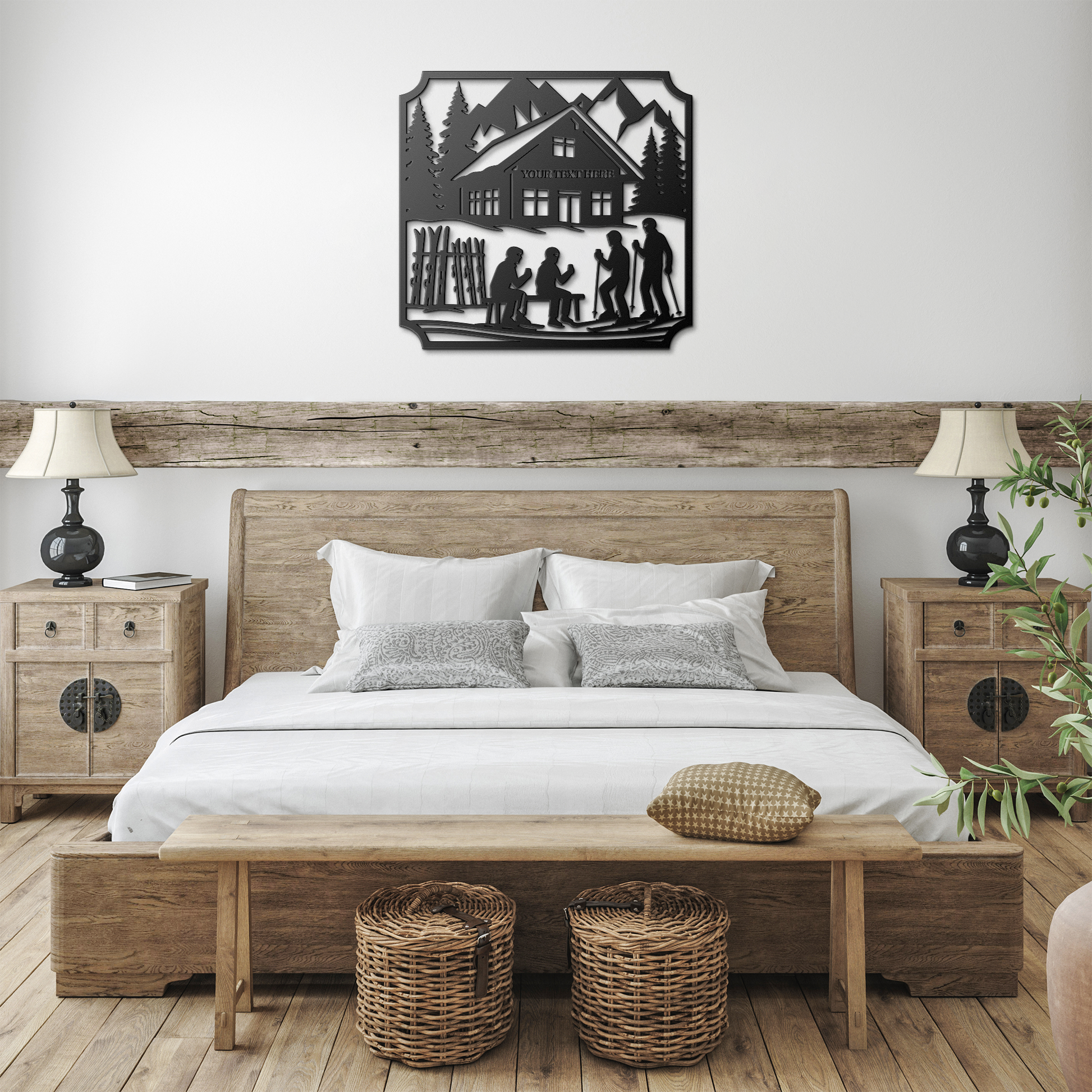 Aprs_Ski_Custom_Mountain_Scene_Black_Farmhouse_Bedroom_Mockup.png