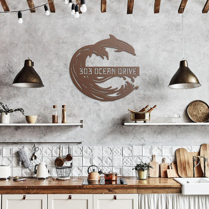 Custom_Dolphin_Bar_Address_Sign_Copper_Rustic_Kitchen_Mockup_15550175
