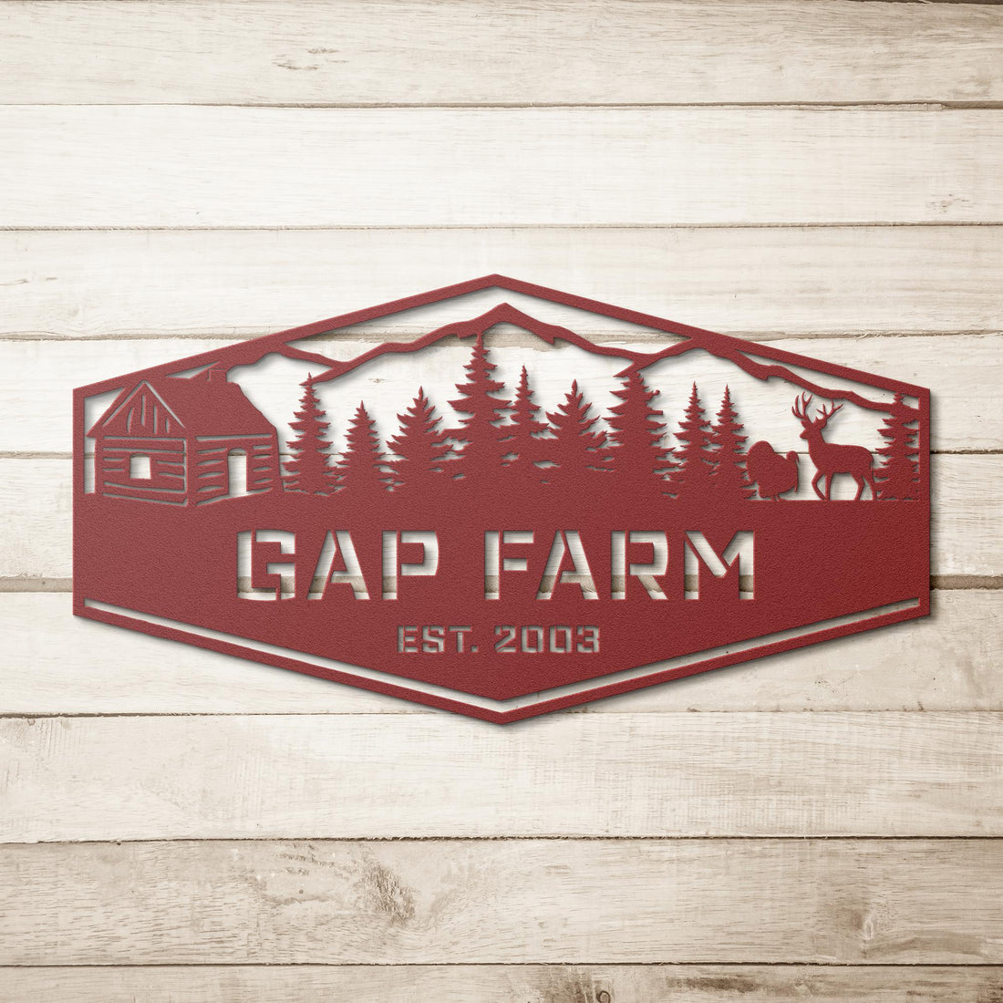 Custom_Family_Farm_Metal_Sign_Red_Simple_Wood_BKGD_Mockup.png_15820377