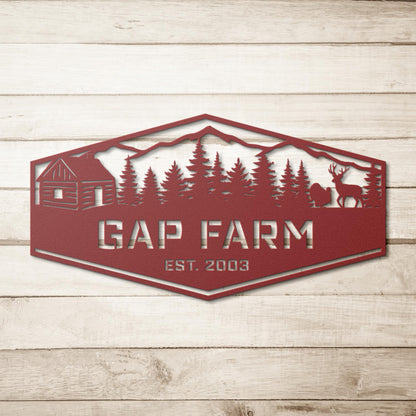 Custom_Family_Farm_Metal_Sign_Red_Simple_Wood_BKGD_Mockup.png_15820377
