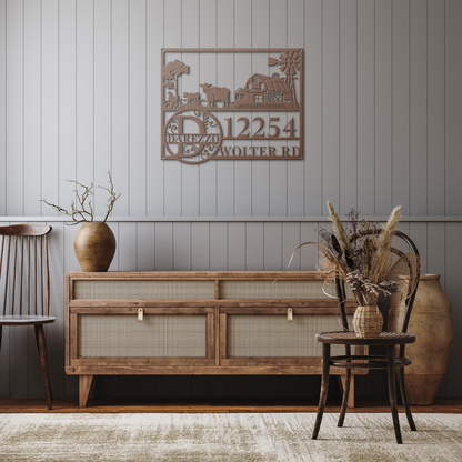 Custom_Farm_Metal_Art_Sign_Copper_Rustic_Hallway_Mockup.png