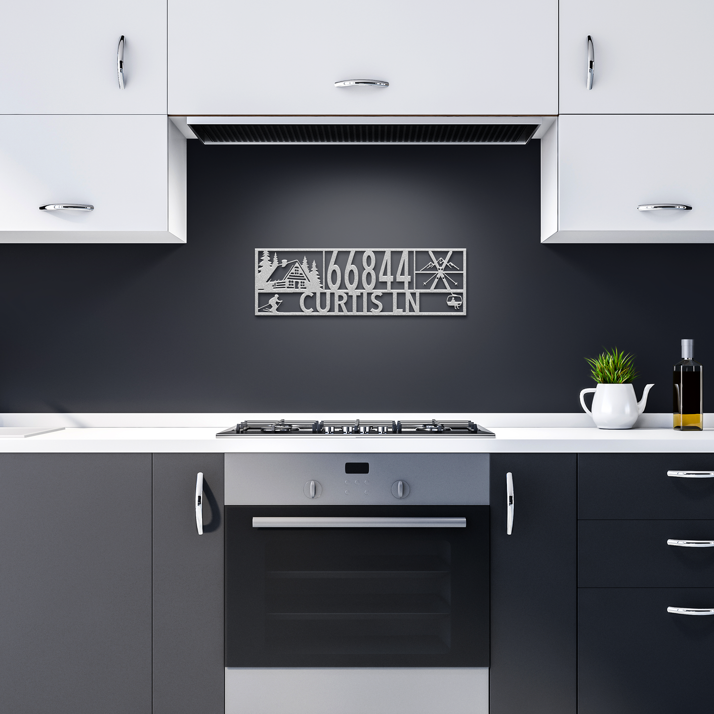 Custom_Home__Cabin_Address_Sign_Silver_Dark_Kitchen_Mockup.png
