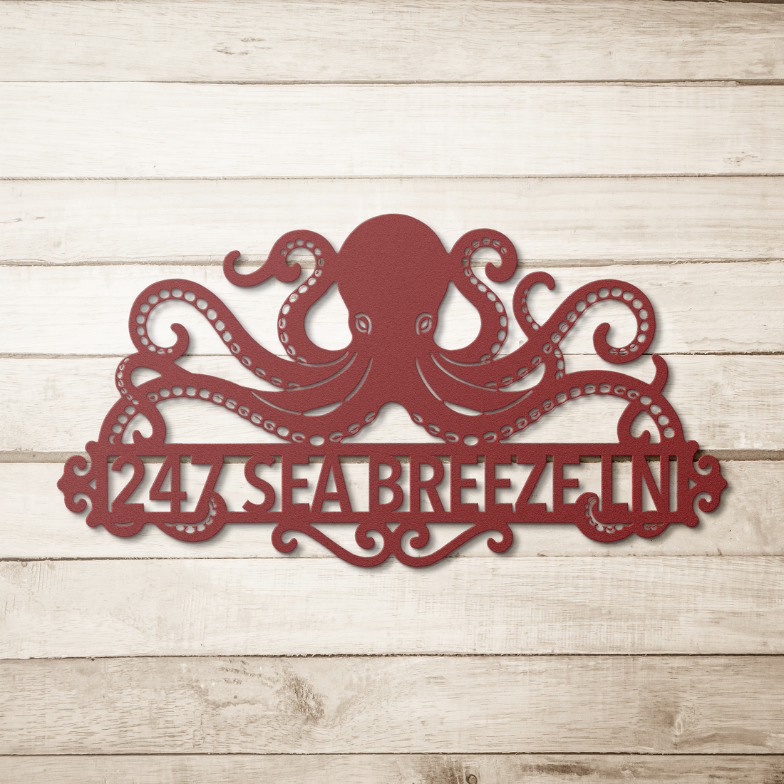 Custom_Metal_Octopus_Address_Sign_-_Pers_Red_Simple_Wood_BKGD_Mockup.png_15889098