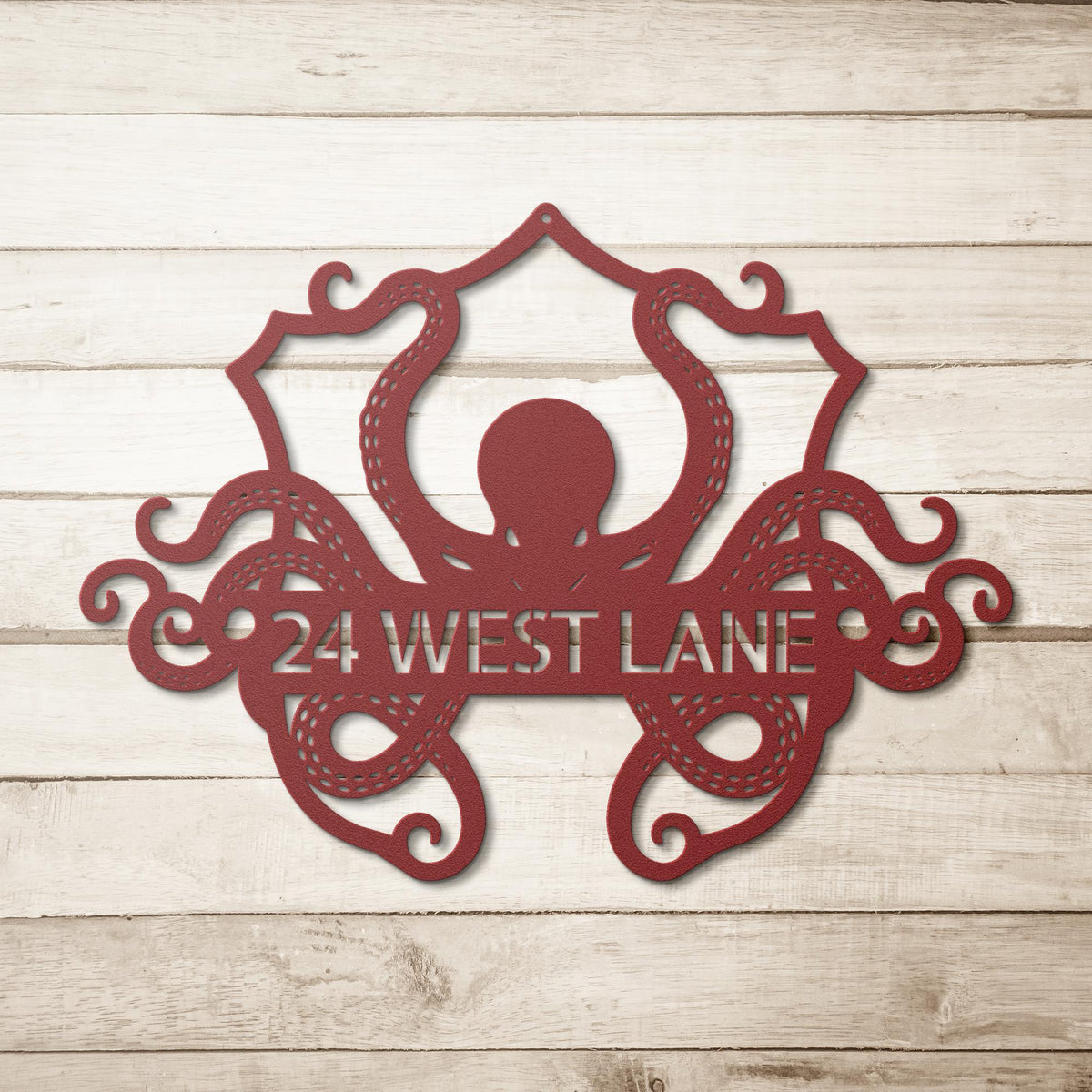 Custom_Metal_Octopus_Badge_Address_Sign_Red_Simple_Wood_BKGD_Mockup.png_15882766