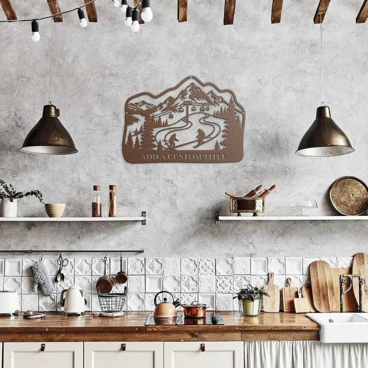 Custom_Ski_Mountain_Metal_Wall_Art_Copper_Rustic_Kitchen_Mockup_15399080