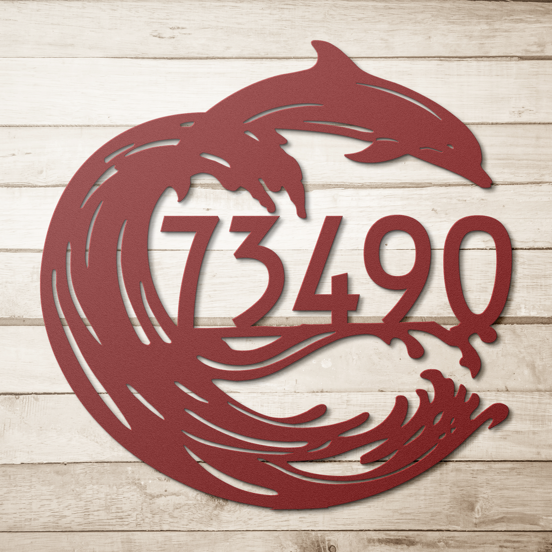 Dolphin_Joy_Address_Sign_Red_Simple_Wood_BKGD_Mockup.png_15548956