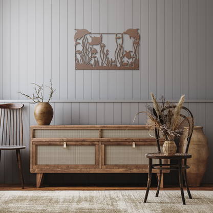 Dolphins_Turtles__Coral_Reef_Metal_Wal_Copper_Rustic_Hallway_Mockup.png