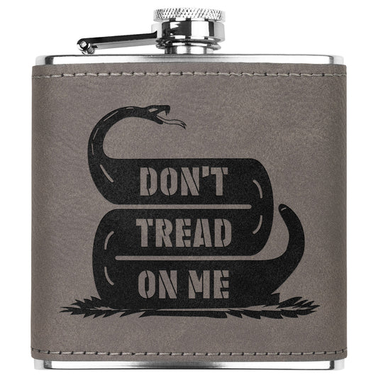 Don't Tread On Me Stainless Steel Flask