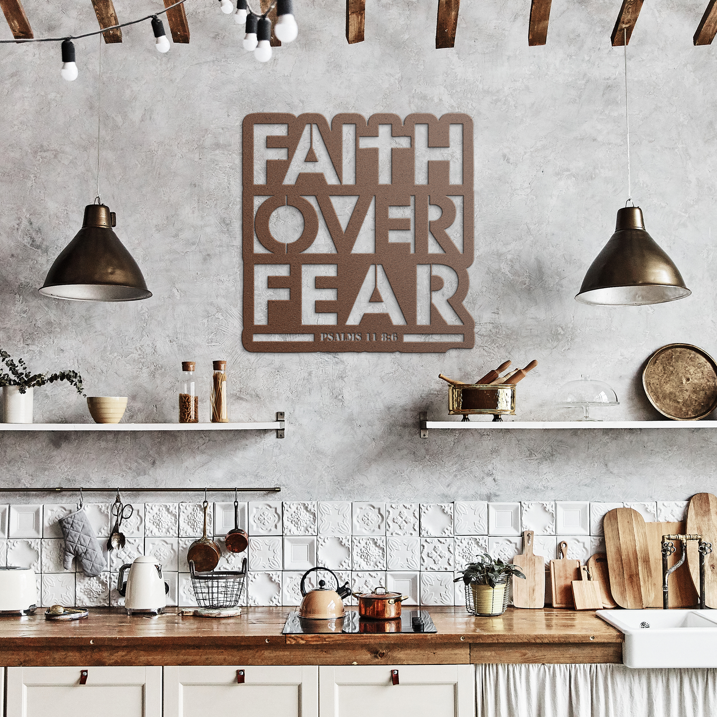Faith_Over_Fear__Inspirational_Metal__Copper_Rustic_Kitchen_Mockup.png