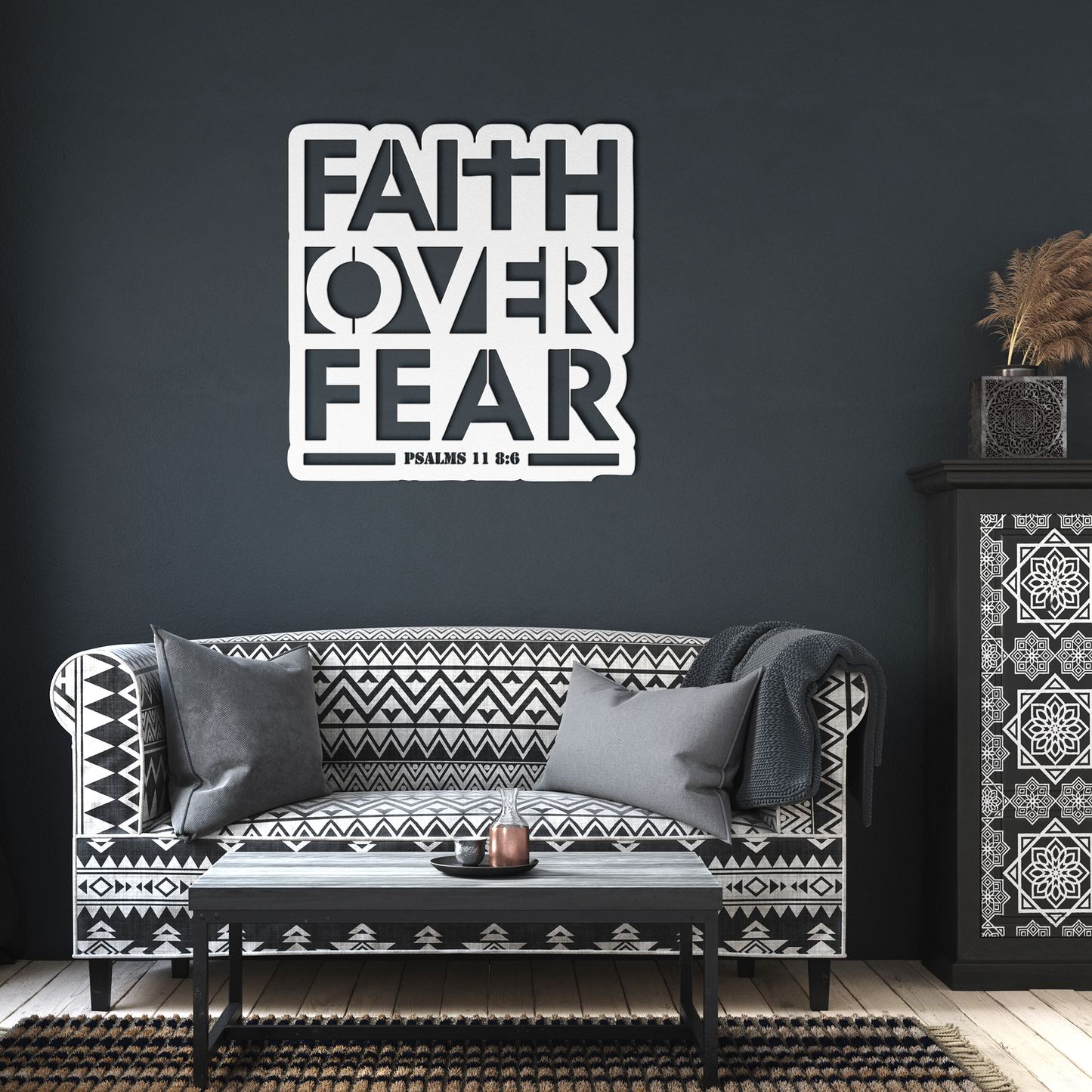 Faith_Over_Fear__Inspirational_Metal__White_Dark_Living_Room_Mockup.png