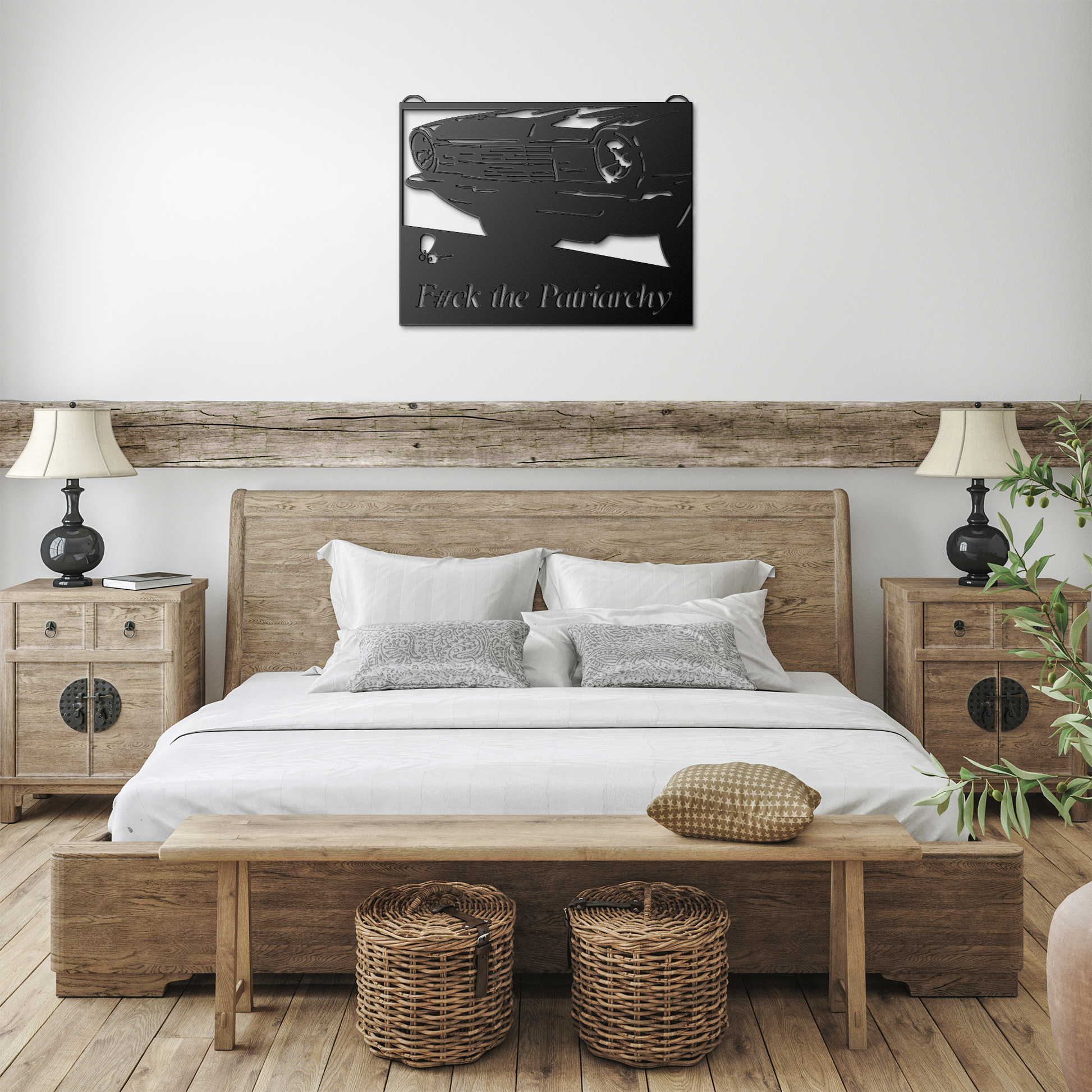 Fck_the_Patriarchy_Car_Keys_Metal_Wall__Black_Farmhouse_Bedroom_Mockup.png