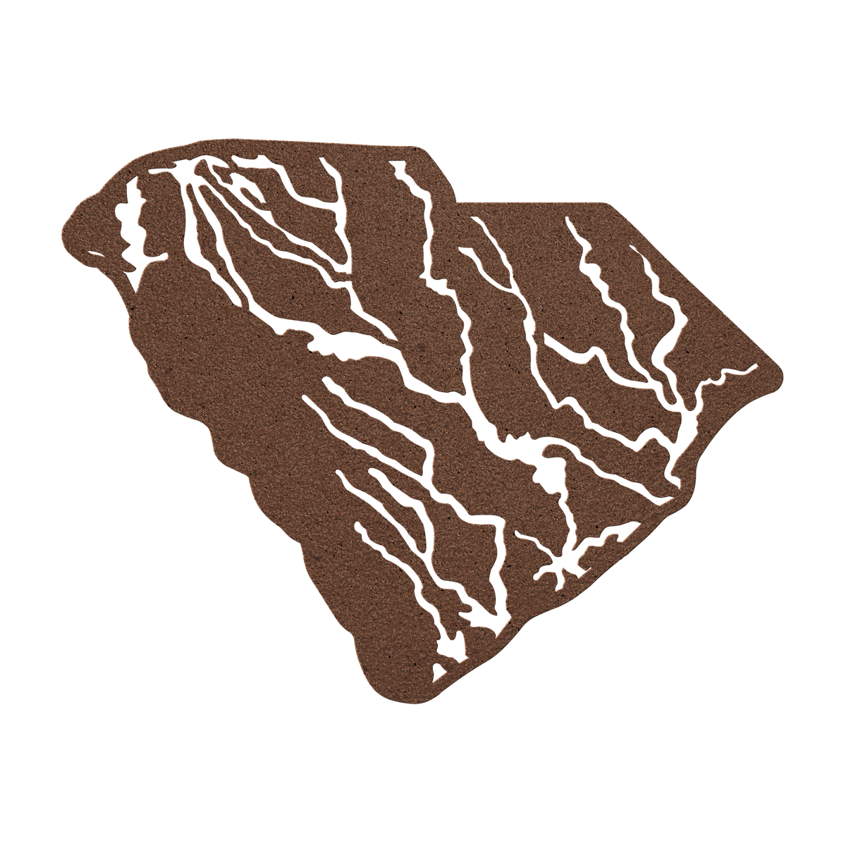 Hydrological_map_of_South_Carolina_Metal_Copper_Transparent_Mockup.png