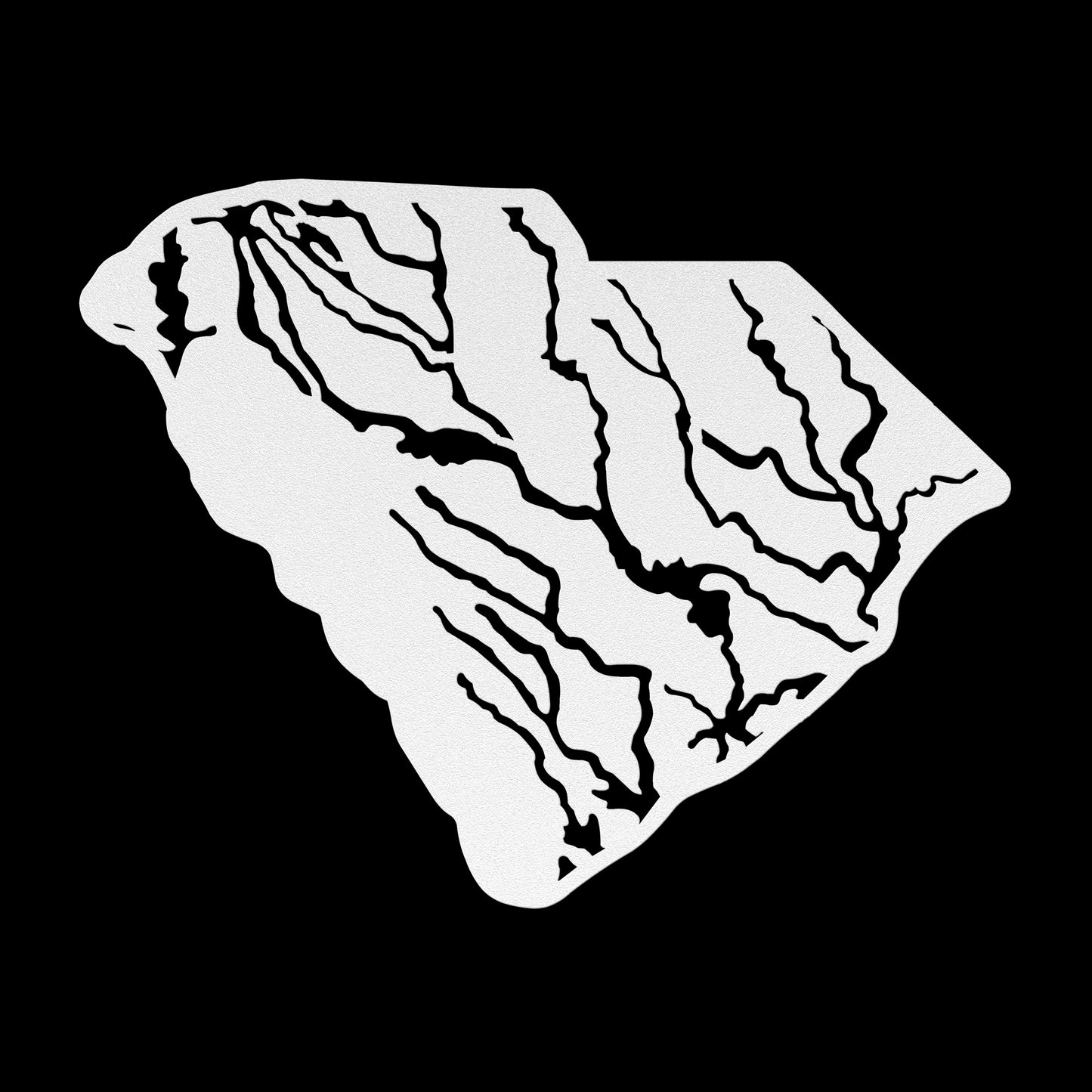 Hydrological_map_of_South_Carolina_Metal_White_Transparent_Mockup.png
