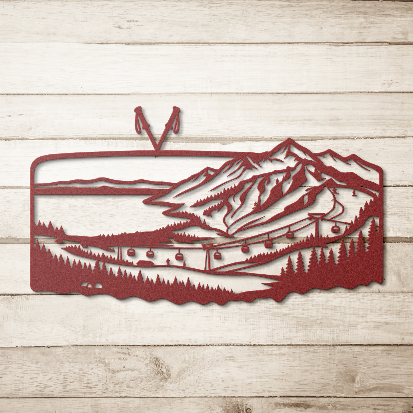 Lake_Resort_Metal_Wall_Art_Red_Simple_Wood_BKGD_Mockup.png
