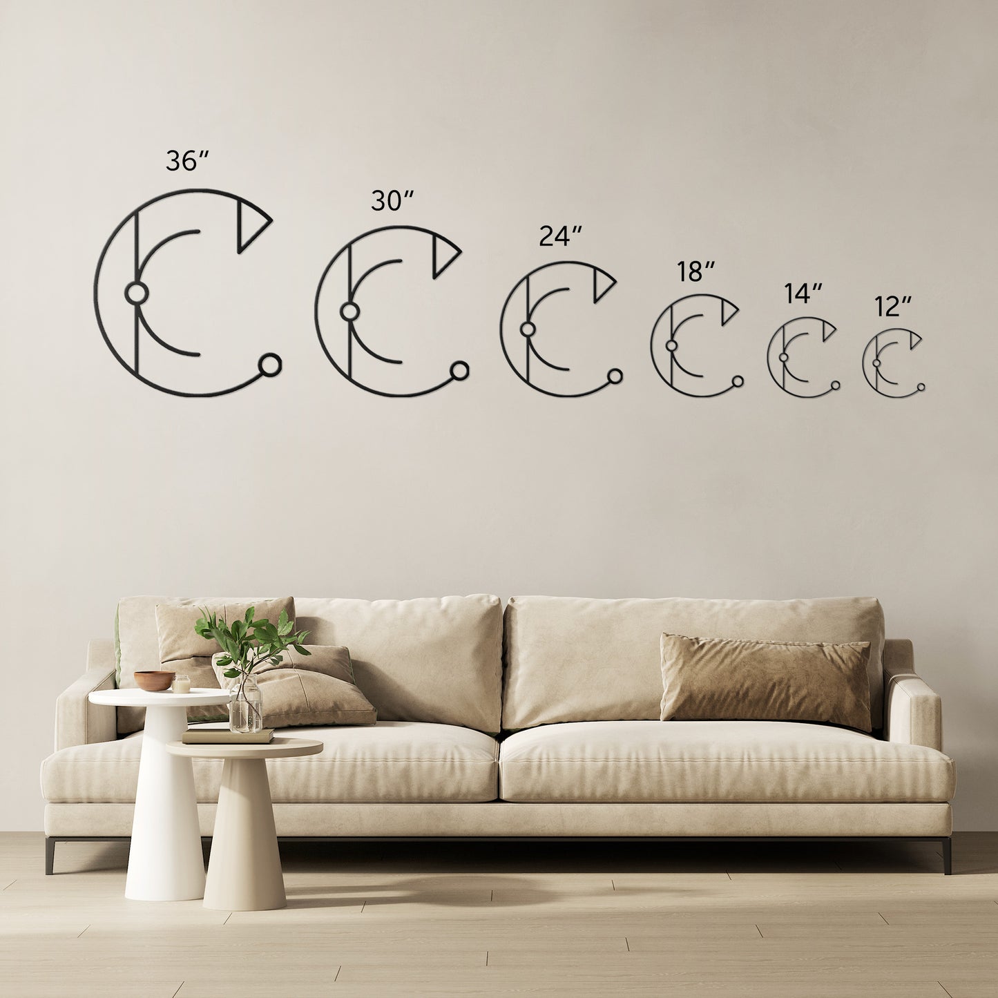 Letter C, Your Initial, Art Deco Letters, Monogram, Metal Signs, Rustic Sign, Wall Art, Wall Decor