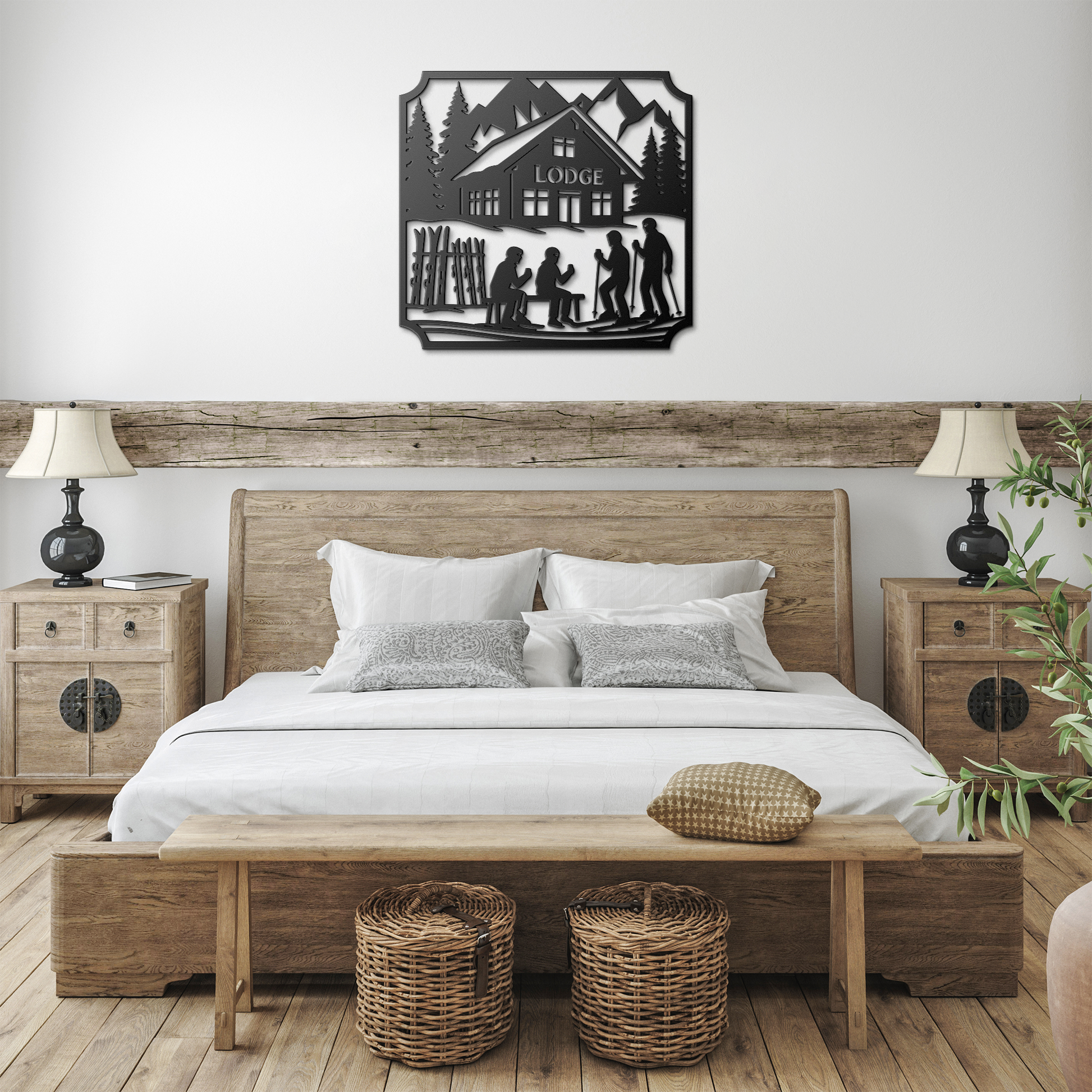 Lunch_at_the_Lodge_Metal_Wall_Art_Black_Farmhouse_Bedroom_Mockup.png