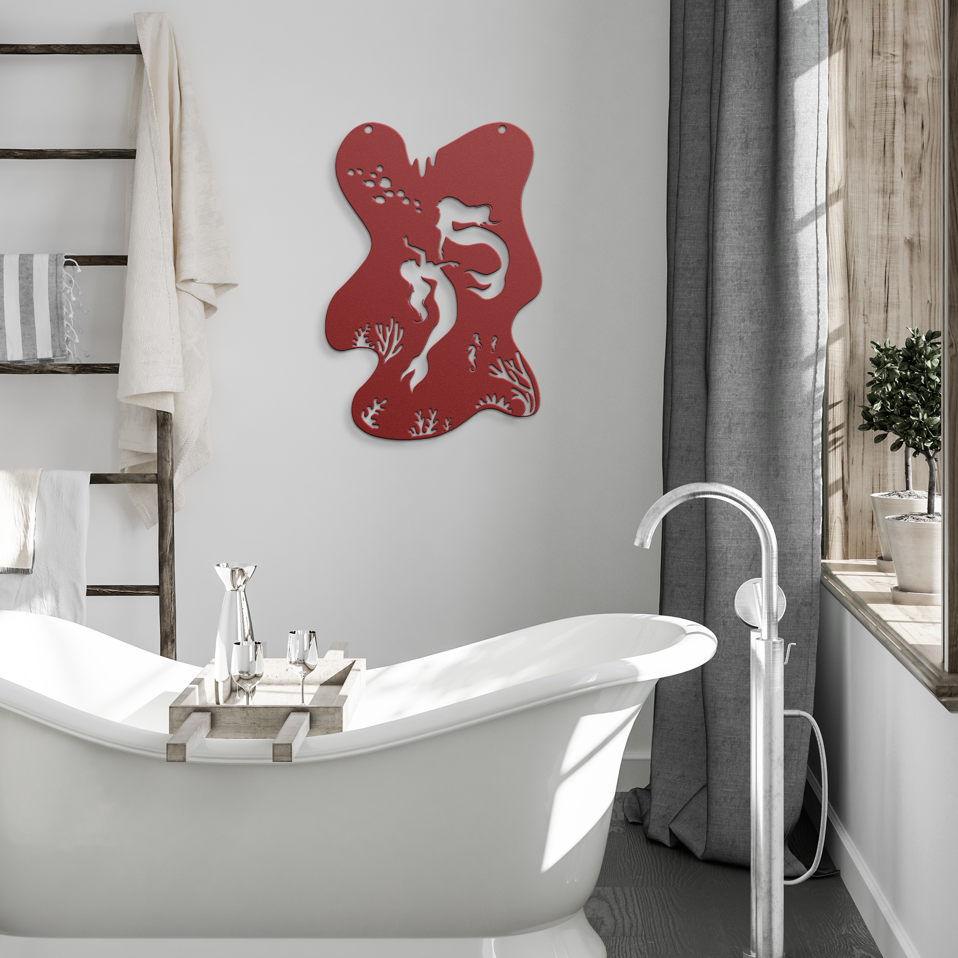 Mermaid_Dreams_Metal_Wall_Art_Red_Modern_Bathroom_Mockup.png