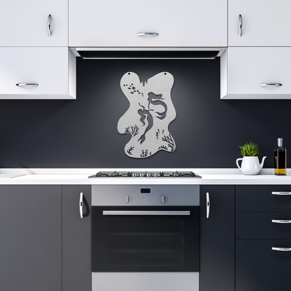 Mermaid_Dreams_Metal_Wall_Art_Silver_Dark_Kitchen_Mockup.png